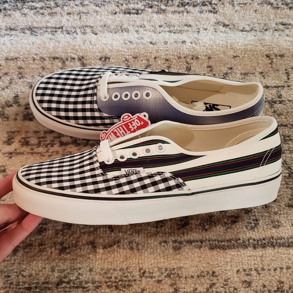 Vans Authentic Prep Retro Sneakers Plaid NEW - Picture 6 of 9